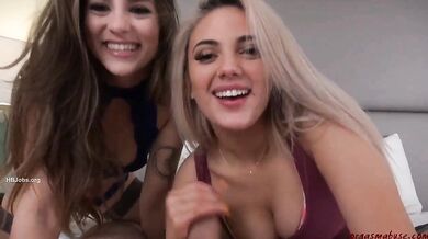 Sofie Reyez And Nika Venom Handjob