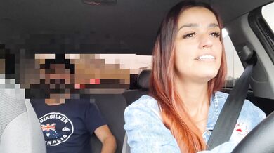 App driver catches passenger masturbating from behind!