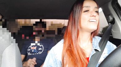 App driver catches passenger masturbating from behind!