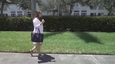 Britt James fucks in moving car