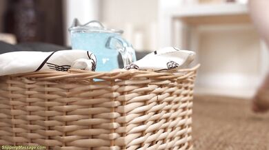 Baby Doll anally fucked in nuru massage