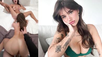 Lucky guy fucks two sexy girls