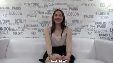 18 year old amateur Anna with hot body and firm natural tits