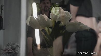 Sasha Rose in threesome with two guys