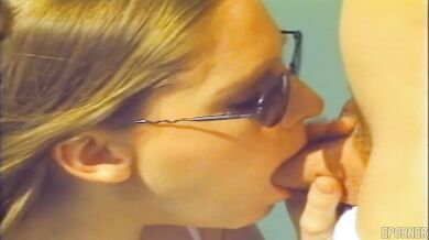 Sex during a tennis match in vintage porn