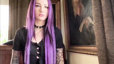 Tattooed gothic stepsister vs. little stepbrother