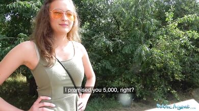 Public Agent - 19 year old teen fucks my dick for money