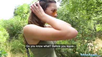 Public Agent - 19 year old teen fucks my dick for money