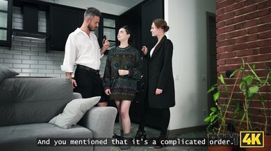 RIM4K - Married couple have threesome with horny big-titted virgin