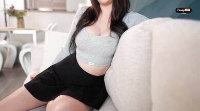 22 year old stepsister Candy Love with juicy big tits wants my cock