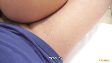 21-year-old amateur Hana at casting