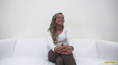 21-year-old amateur Hana at casting