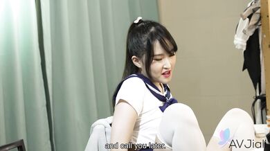 Hot Asian girl gets blackmailed by her manager