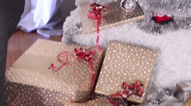 Sexy Santa Fucked By The Christmas Tree