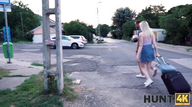 Girl tested BF's cock many times so it's another guy's turn