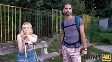 Girl tested BF's cock many times so it's another guy's turn