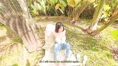 Meeting with ex-girlfriend ends with my cum on her tits