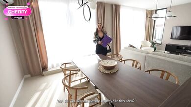 The realtor took the viewing to another level