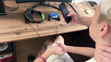 A stepfather and his busty whore took his stepson's virginity