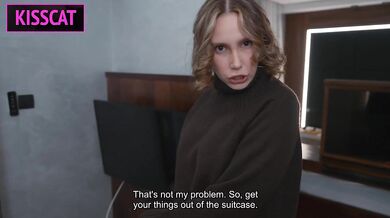 What Happens When Horny Step Mom Shares Hotel Bed With Step Son All Night In One Room?