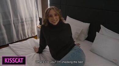 What Happens When Horny Step Mom Shares Hotel Bed With Step Son All Night In One Room?