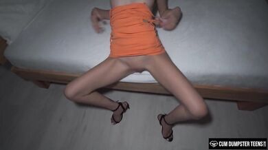 Butt Spencer's Massive Load Of Creampie Overflow in Alyssa Bounty's Babysitter Pussy