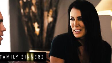 Busty Step Mom Comforts Her Stepson With Her Tits And Gets Filled With His Cock