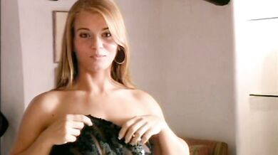 Hotel porter picks up young blonde masturbating and then fucked her hard