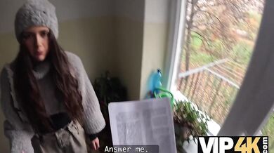 Naughty 18-year-old becomes a cumslut because of her Debt