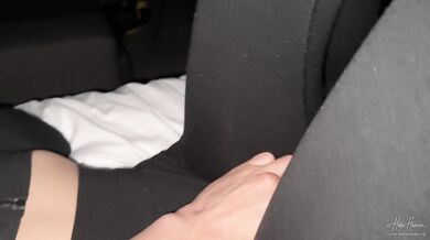 Shy girl's first Netflix date turns wild when he fingers and fucks her tight pussy