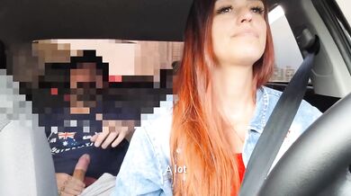 App driver catches passenger masturbating from behind!