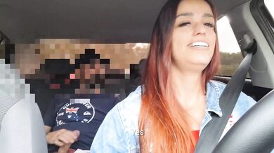 App driver catches passenger masturbating from behind!