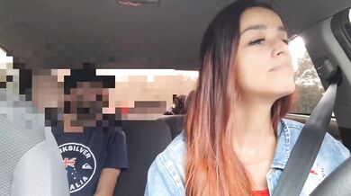 App driver catches passenger masturbating from behind!