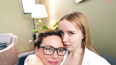 Backstage! Two Porn Queens a Married MILF and a 19 Year Old Girl Go Hardcore on Monster Cocks!