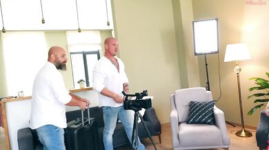 Backstage! Two Porn Queens a Married MILF and a 19 Year Old Girl Go Hardcore on Monster Cocks!