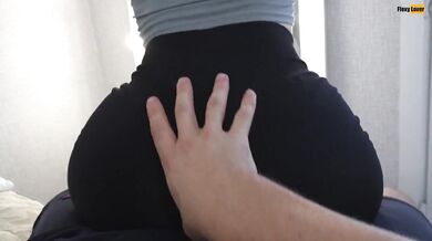 My stepsister flexed her butt for her boyfriend, but I was faster.