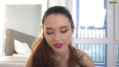 My stepsister flexed her butt for her boyfriend, but I was faster.