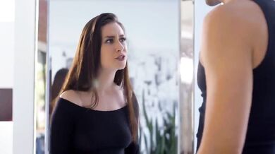 Flexible dancer pounded by her partner