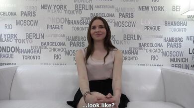 18 year old amateur Anna with hot body and firm natural tits