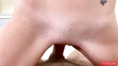 Fit girl Kyler Quinn in sex casting