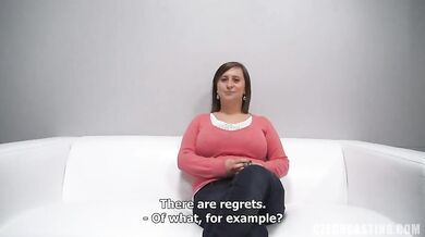 Huge tits of amateur Tereza at Czech Casting