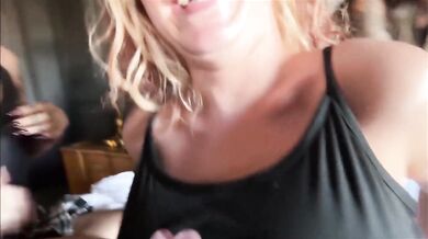 My stepsister and her best friends want to learn something new from me