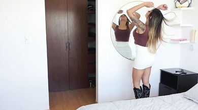 She almost caught me reaching for her panties, but I fucked her anyway