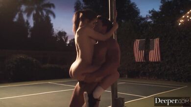 Fucked hard by muscular basketball guy