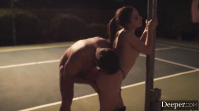 Fucked hard by muscular basketball guy