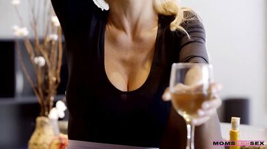 Busty MILF Alexis Fawx helps sleepwalking stepson