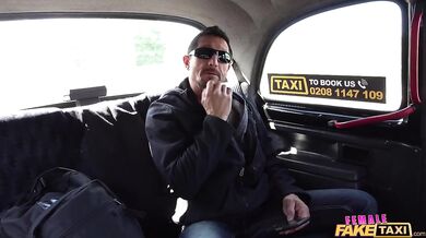 Tommy Gunn gives sexy taxi driver massive creampie