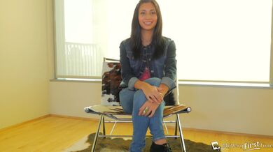 Slut gets her first double penetration and double creampie!