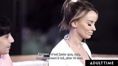 ADULT TIME - MILF Pristine Edge stays up all night thanks to her stepson's desire to fuck