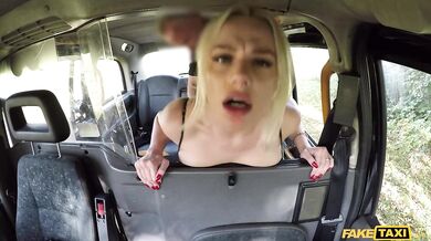 Fake Taxi - Pretty Polish blonde gets huge cumshot on her face